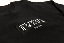 Load image into Gallery viewer, IVIVI Box Logo Crewneck Sweater - Cotton Black