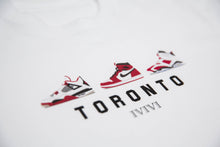 Load image into Gallery viewer, IVIVI Toronto Sneaker Tee - Cotton White
