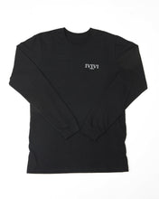 Load image into Gallery viewer, IVIVI "Union" Long Sleeve Tee - Cotton Black