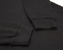 Load image into Gallery viewer, IVIVI "Union" Long Sleeve Tee - Cotton Black