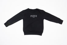 Load image into Gallery viewer, Kids "OG" IVIVI Crewneck Sweater - Cotton Black