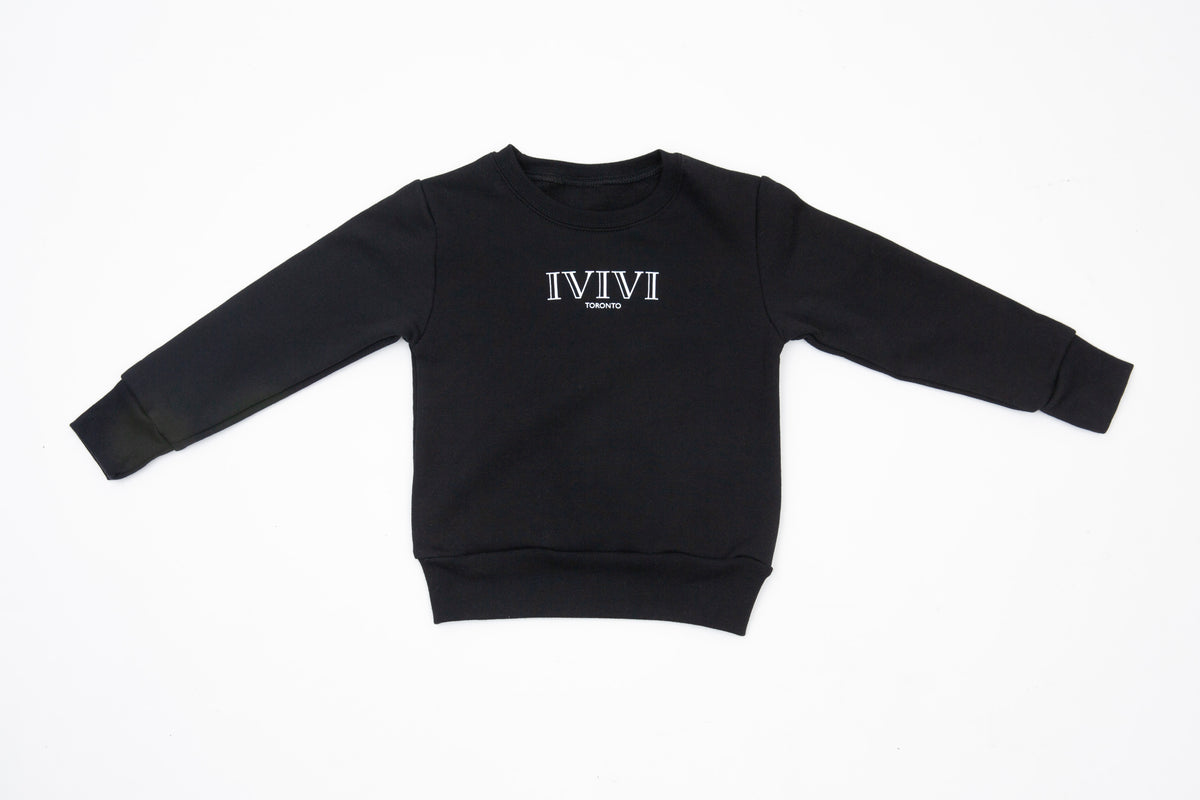 Kids black sweater sale