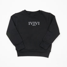 Load image into Gallery viewer, Kids &quot;OG&quot; IVIVI Crewneck Sweater - Cotton Black
