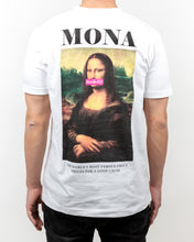 Load image into Gallery viewer, IVIVI #SMILETO MONA Tee - Cotton White
