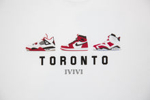 Load image into Gallery viewer, IVIVI Toronto Sneaker Tee - Cotton White
