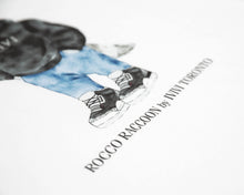 Load image into Gallery viewer, Rocco Raccoon Tee - Cotton White

